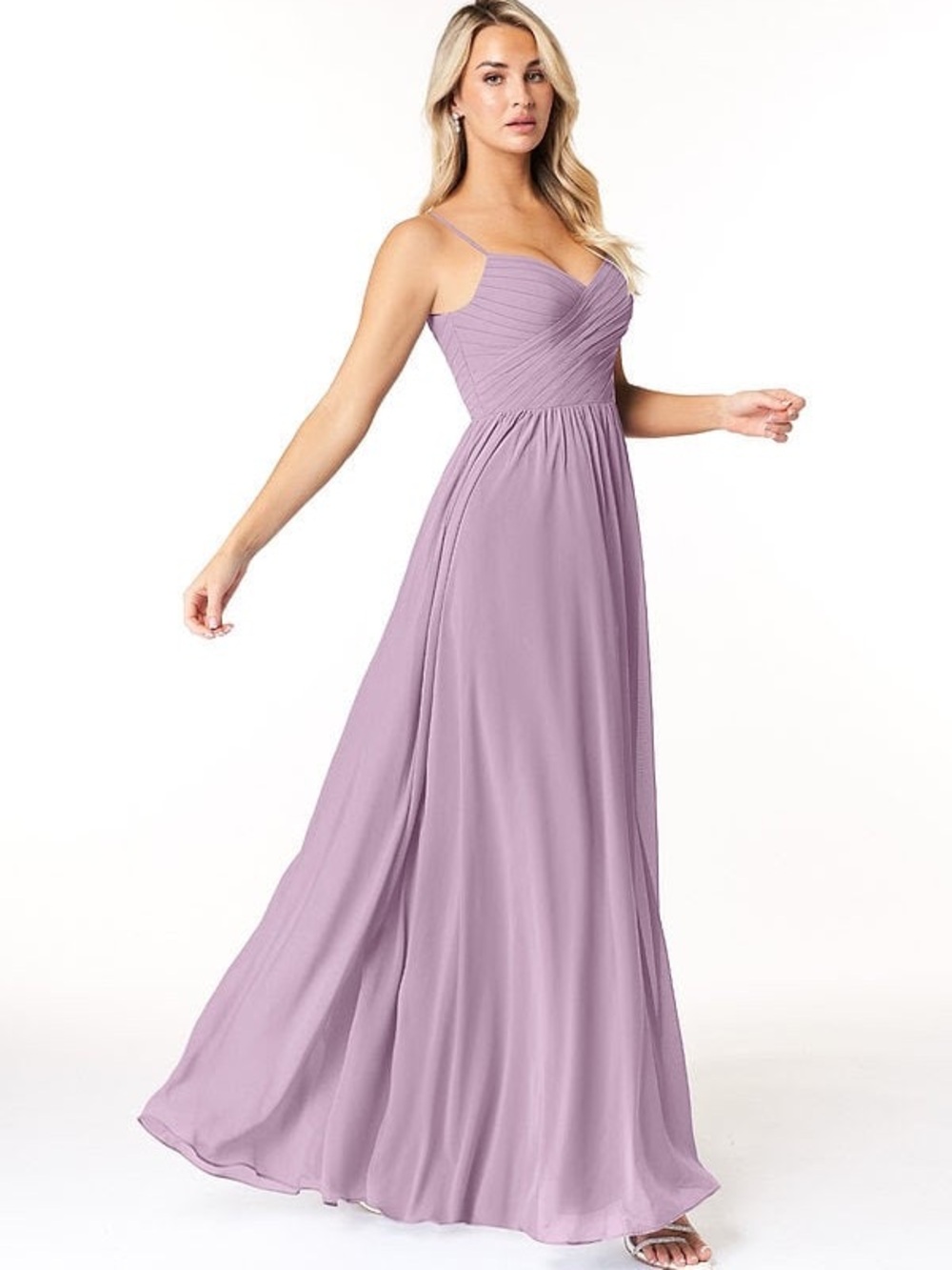 NWT Azazie Lisbon Wisteria Bridesmaid Dress